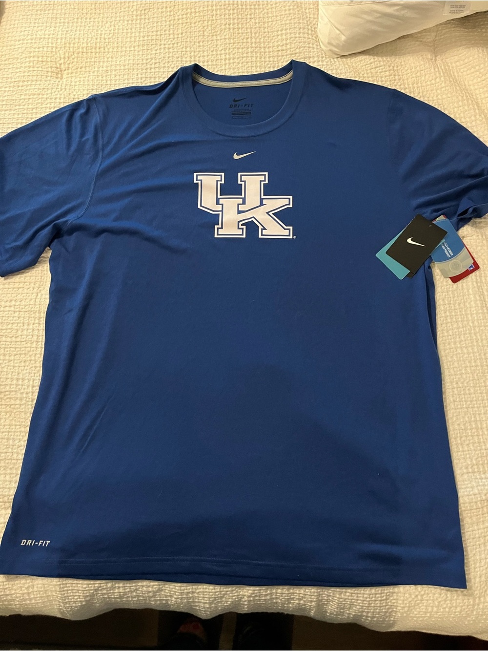 Nike Blue Kentucky UK Dri-FIT Short Sleeve T-Shirt